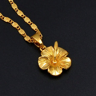 1pc Hawaiian Flower Pendant Necklace Marshallese Kiribati Guam Micronesia Chuuk Pohnpei Jewelry Weeding Products