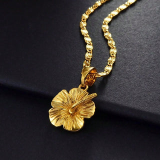 1pc Hawaiian Flower Pendant Necklace Marshallese Kiribati Guam Micronesia Chuuk Pohnpei Jewelry Weeding Products